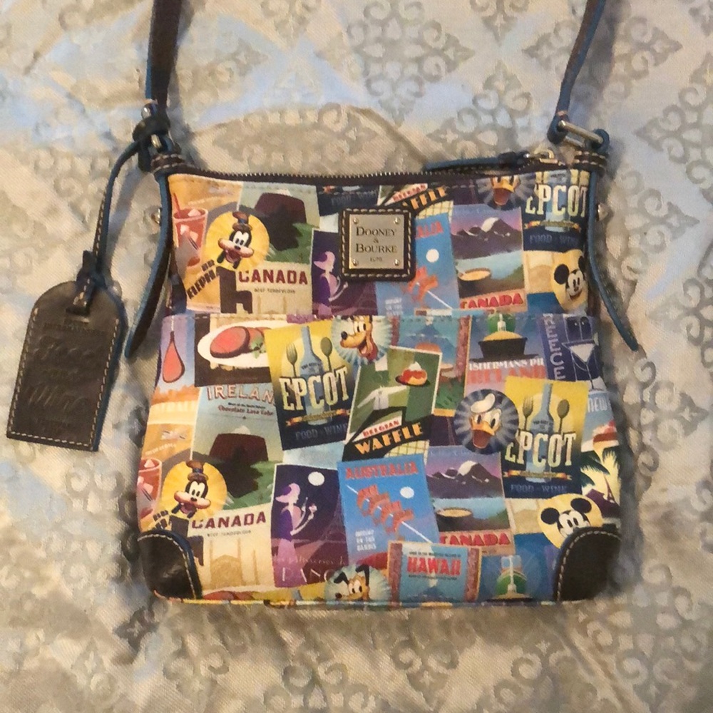 Epcot Food & Wine Dooney & Bourke Crossbody Purse